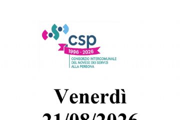 Venerdì 21/08/2026 sospensione segretariato sociale